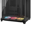 Corsair AIR 5400 LX-R RGB iCUE LINK Triple Chamber Mid-Tower PC Case - Black