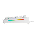 Glorious GMMK 3 HE 75% Prebuilt Wired Gaming Keyboard Fox HE Switches White - UK