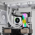 Corsair Vengeance RGB XMP 32GB (2X16GB) DDR5 C30 6000MHz Dual Channel Kit - White