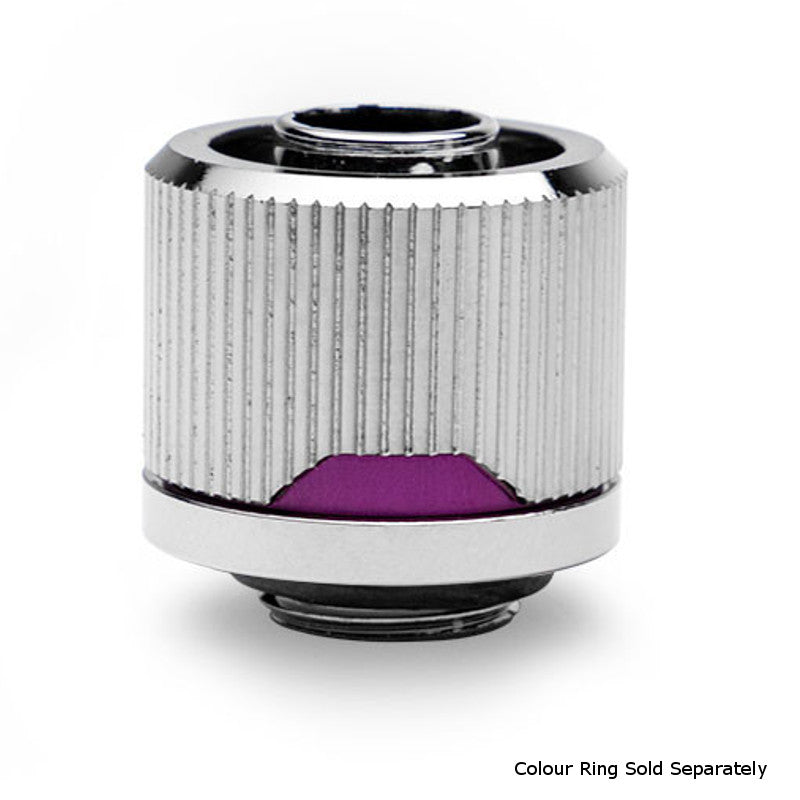 EK Water Blocks EK-Quantum Torque STC 12/16mm Soft Tubing Compression Fitting - Nickel
