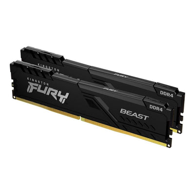 Kingston Fury Beast 32GB (2x16GB) DDR4 PC4-28800C16 3200MHz Dual Channel Kit