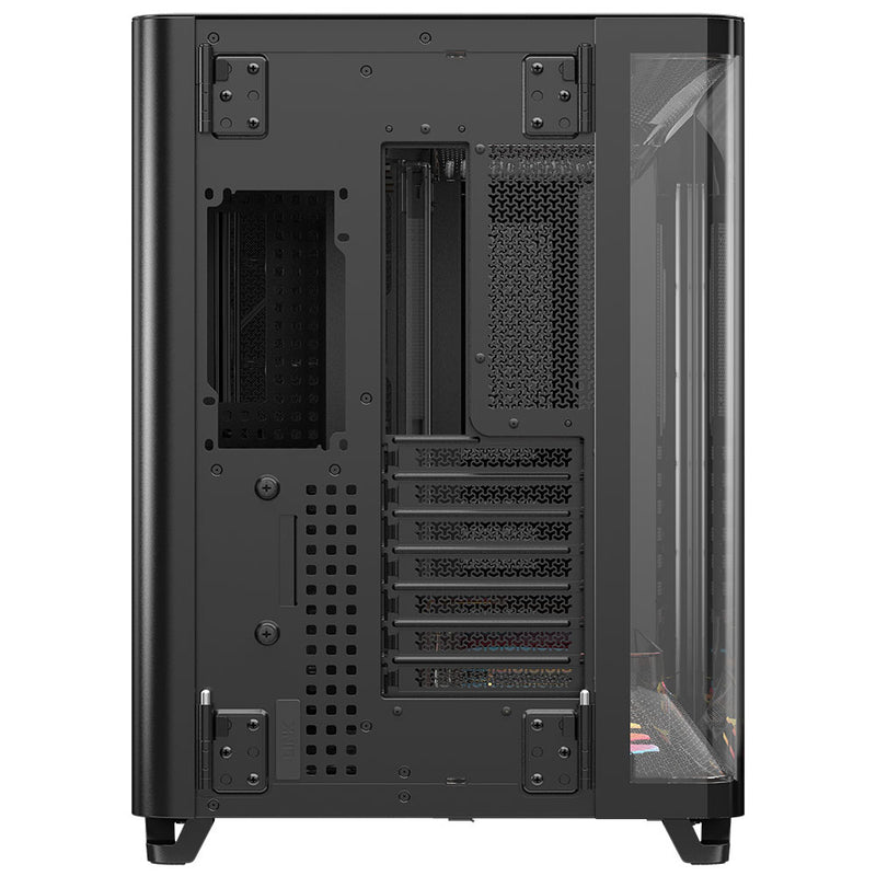 Corsair AIR 5400 LX-R RGB iCUE LINK Triple Chamber Mid-Tower PC Case - Black
