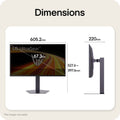 LG 27GX790B-B UltraGear 27” OLED QHD/FHD Dual Mode 540Hz/720Hz FreeSync/G-SYNC Widescreen Gaming Monitor