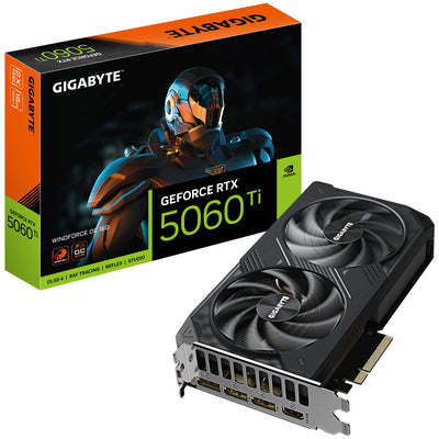 Gigabyte GeForce RTX 5060 Ti Windforce OC 16GB GDDR7 PCI-Express Graphics Card