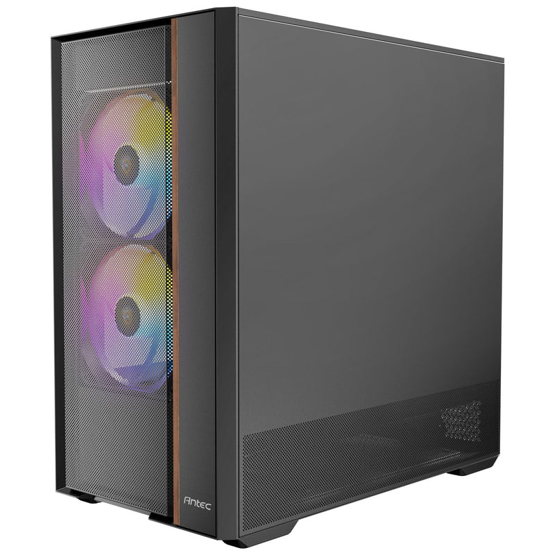 Antec Flux Rear High Airflow ATX Mid Tower Case - Black