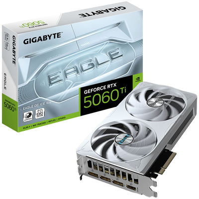 Gigabyte GeForce RTX 5060 Ti Eagle OC Ice 16GB GDDR7 PCI-Express Graphics Card
