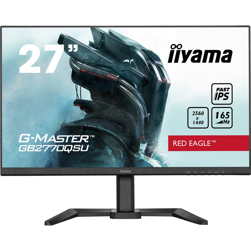 iiyama 27" G-Master GB2770QSU-B6 2560x1440 Fast IPS 180Hz 0.2ms FreeSync Widescreen Gaming Monitor