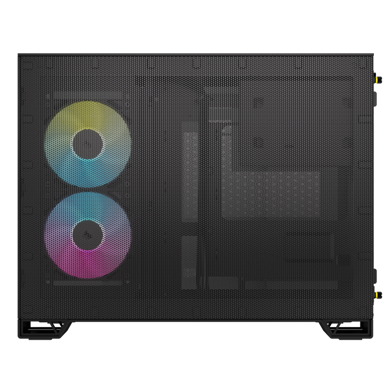 Corsair iCUE LINK 2500X RGB Micro ATX Dual Chamber PC Case - Black CC-9011267-WW