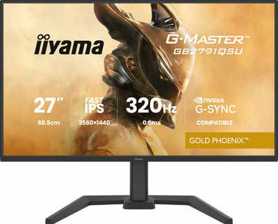 iiyama G-Master GB2791QSU-B1 27" Fast IPS 2560x1440  320Hz Gaming Monitor