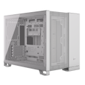 Corsair 2500D AIRFLOW Micro ATX Dual Chamber PC Case – White CC-9011264-WW