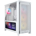 Corsair FRAME 4000D LCD RS ARGB Premium Mid-Tower PC Case - White