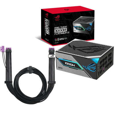 Asus ROG THOR EQ 1000W ATX 3.1 PCIe 5.1 80 Plus Platinum Modular Power Supply