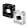 Asus External Slimline DVD Re-Writer, USB, 8x, Cyberlink Power2Go 7 - White (SDRW-08D2S-U LIT