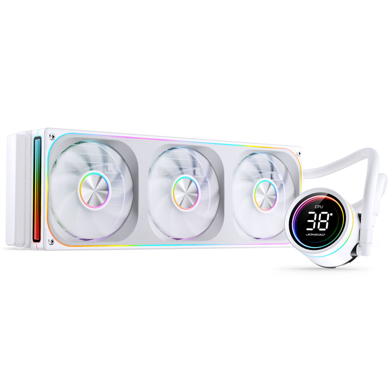 Jonsbo TH-360 ARGB White All In One CPU Cooler - 360mm