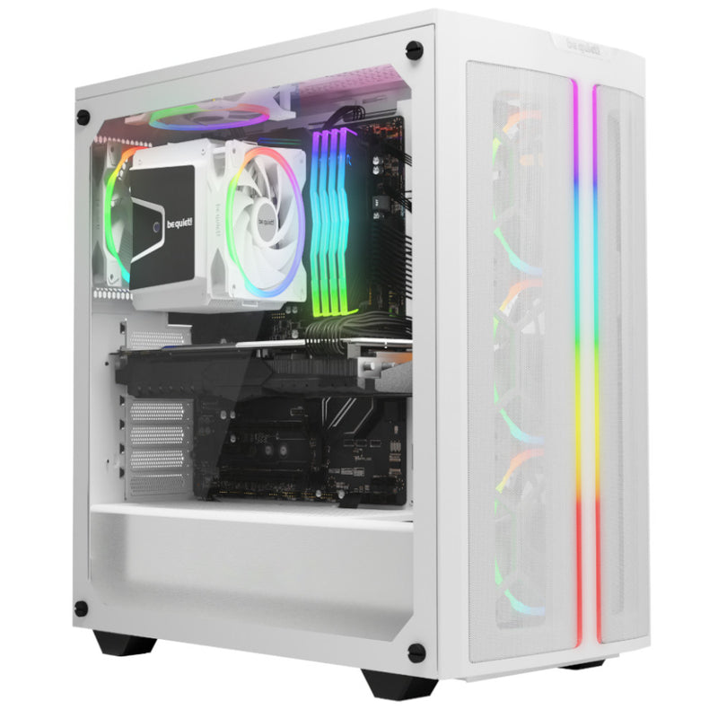 be quiet! Light Wings ARGB 140mm PWM Fan White - Triple Pack