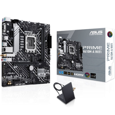 Asus Prime H610M-A WIFI (LGA 1700) DDR5 Micro-ATX Motherboard