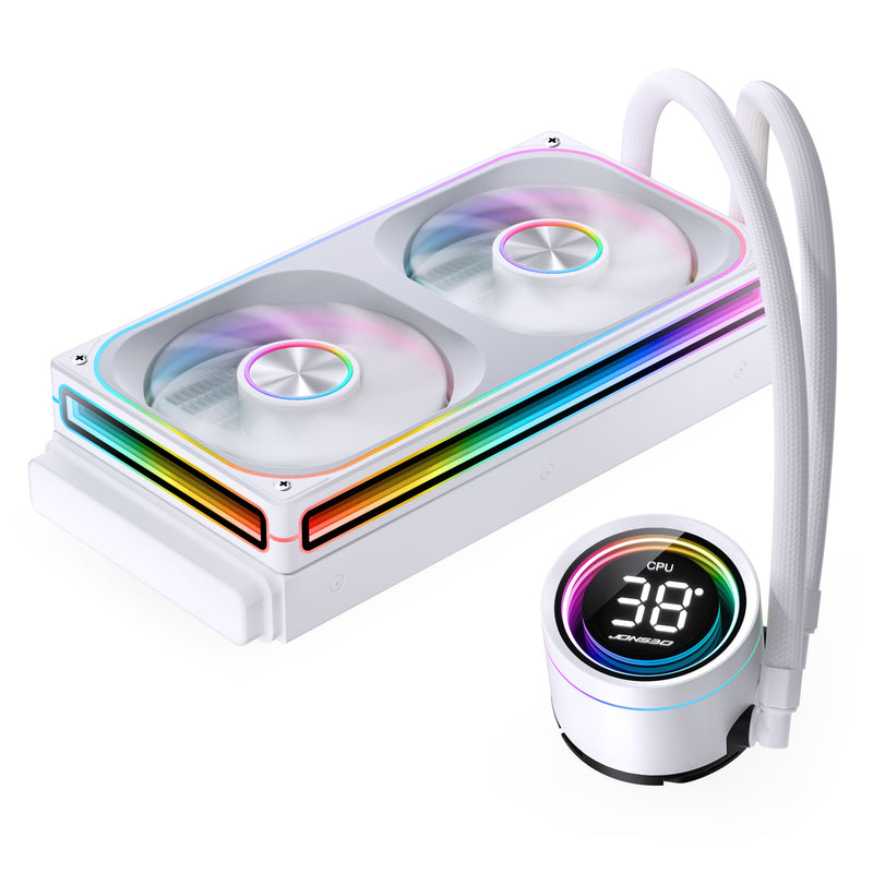 Jonsbo TH-240 ARGB White All In One CPU Cooler - 240mm