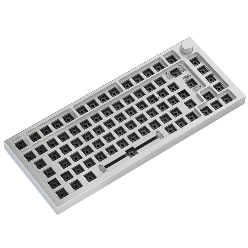 B Grade Glorious GMMK Pro 75% Barebone - White Ice, ISO-Layout (GMMK-P75-RGB-ISO-W)