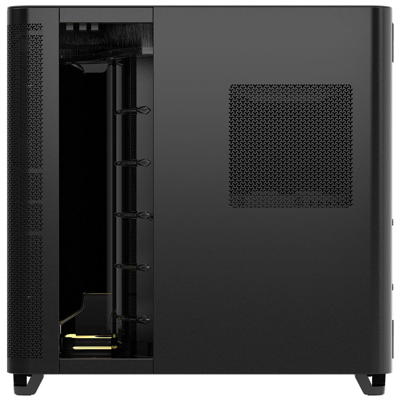 Corsair AIR 5400 LX-R RGB iCUE LINK Triple Chamber Mid-Tower PC Case - Black
