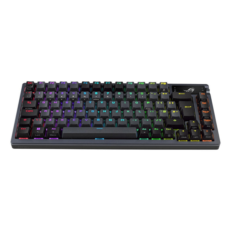 ASUS ROG Azoth 75% Wireless DIY Custom Gaming Keyboard NX Red Switches Keyboard Stabilizers PBT Keycaps RGB - UK Layout