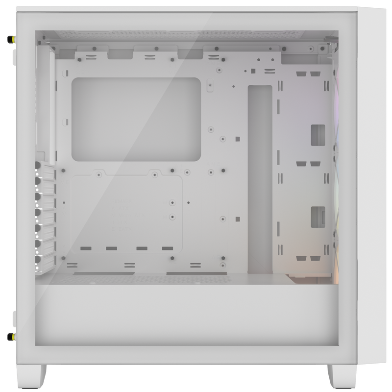 Corsair 3000D RGB Tempered Glass Mid-Tower - White