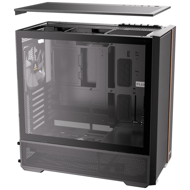 Antec Flux Rear High Airflow ATX Mid Tower Case - Black