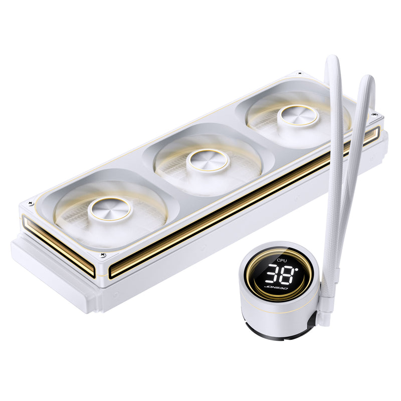 Jonsbo TH-360 ARGB White All In One CPU Cooler - 360mm