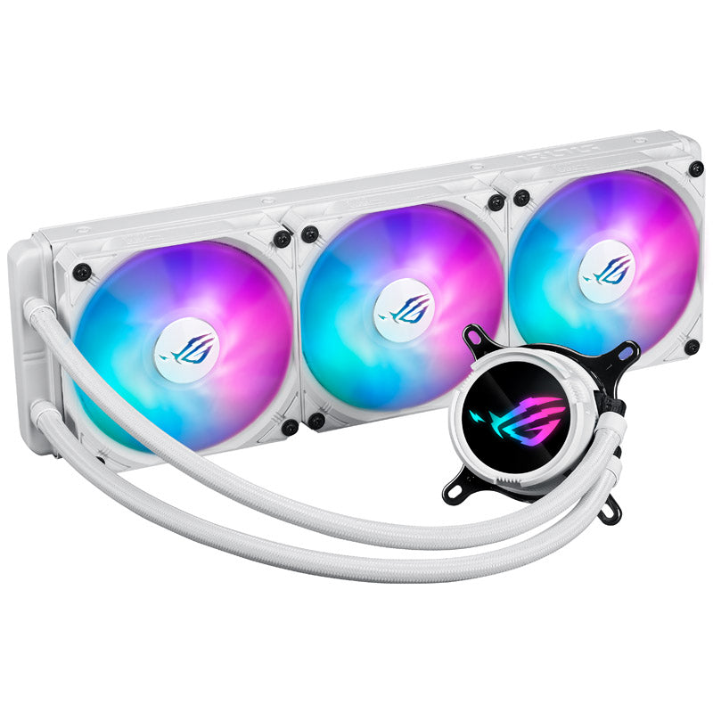 ASUS ROG Strix LC III 360 ARGB White Performance All In One CPU Cooler - 360mm
