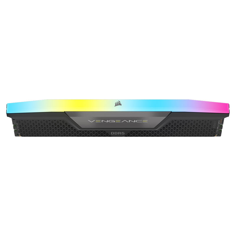 Corsair Vengeance XMP RGB 32GB (2X16GB) DDR5 PC5-51200C36 6400MHz Dual Channel Kit - Black