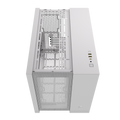Corsair 2500D AIRFLOW Micro ATX Dual Chamber PC Case – White CC-9011264-WW