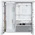 Corsair FRAME 4000D LCD RS ARGB Premium Mid-Tower PC Case - White