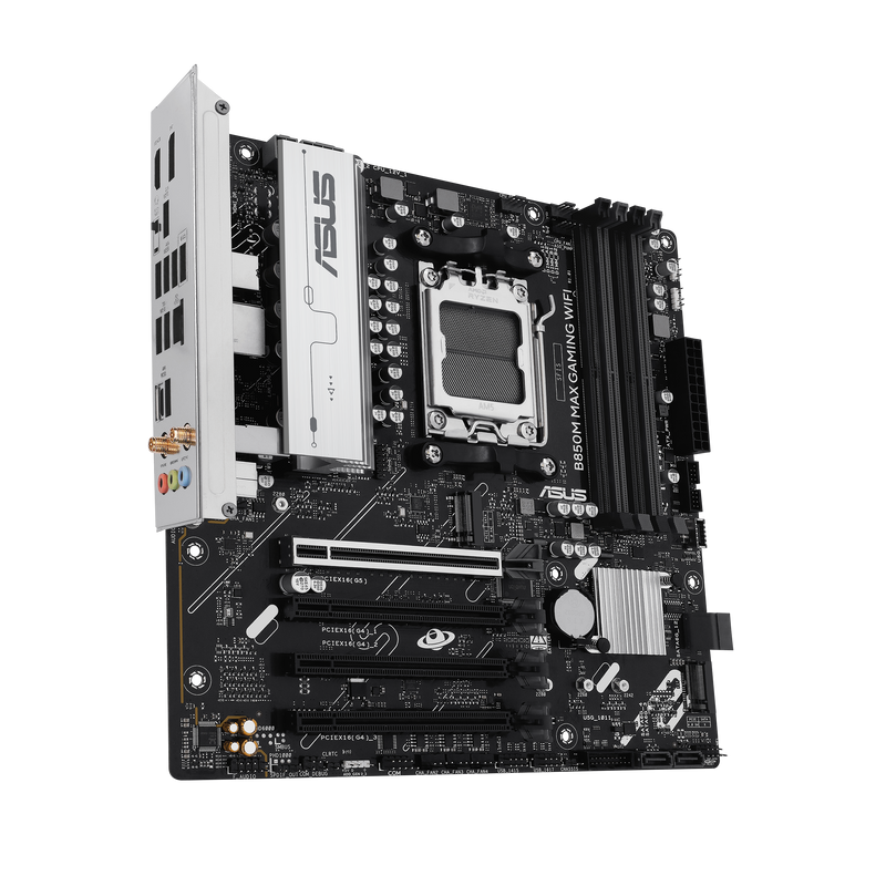 Asus B850M Max Gaming WIFI (Socket AM5) DDR5 Micro-ATX Motherboard