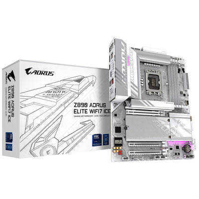 B Grade Gigabyte Z890   AORUS ELITE WIFI7 ICE (LGA1851) DDR5 ATX Motherboard