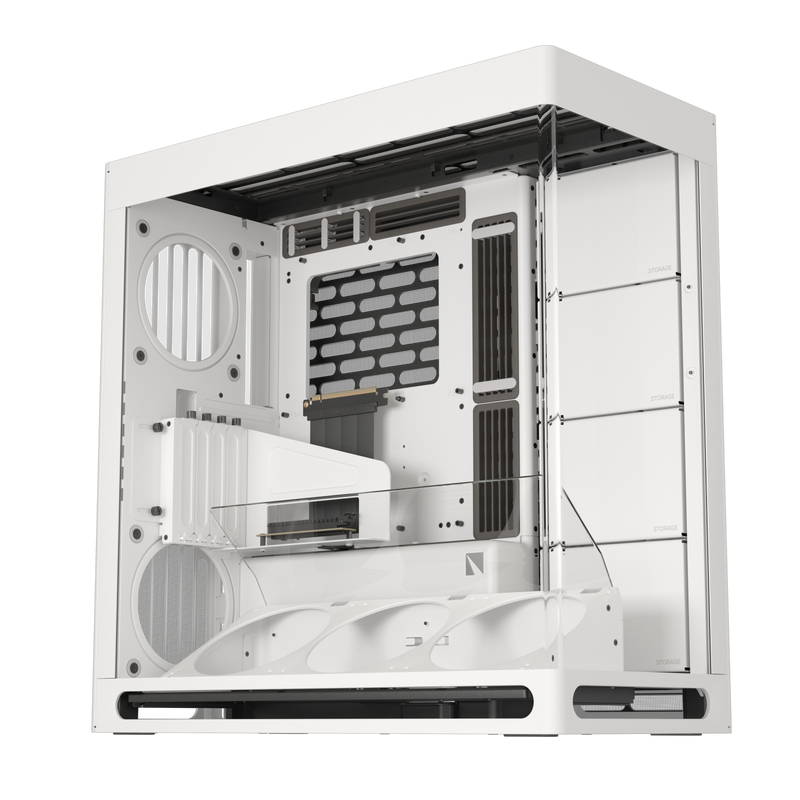 HAVN HS 420 VGPU Premium Mid Tower Case - White
