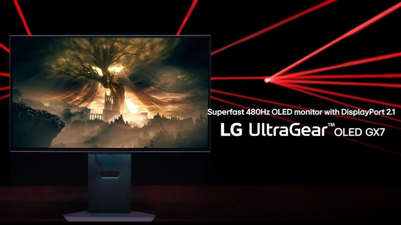 LG 27" Ultragear 27GX790A-B 2560x1440 WOLED 480Hz 0.03ms FreeSync Widescreen DP 2.1 Gaming Monitor