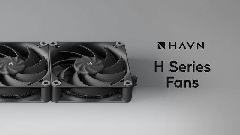 HAVN H14 White PWM Fan - 140mm