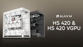 HAVN HS 420 VGPU Premium Mid Tower Case - White
