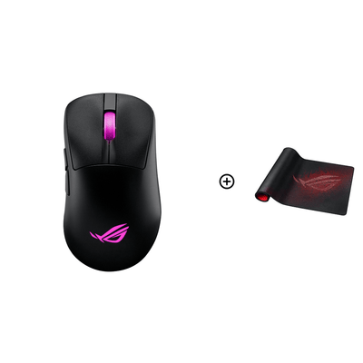 ASUS ROG Keris II Origin Lightweight Wireless Gaming Mouse - Black (90MP04A0-BMUA00)