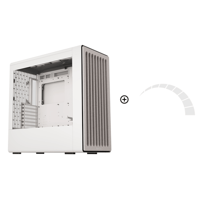 HAVN BF 360 Premium Mid Tower Case - White